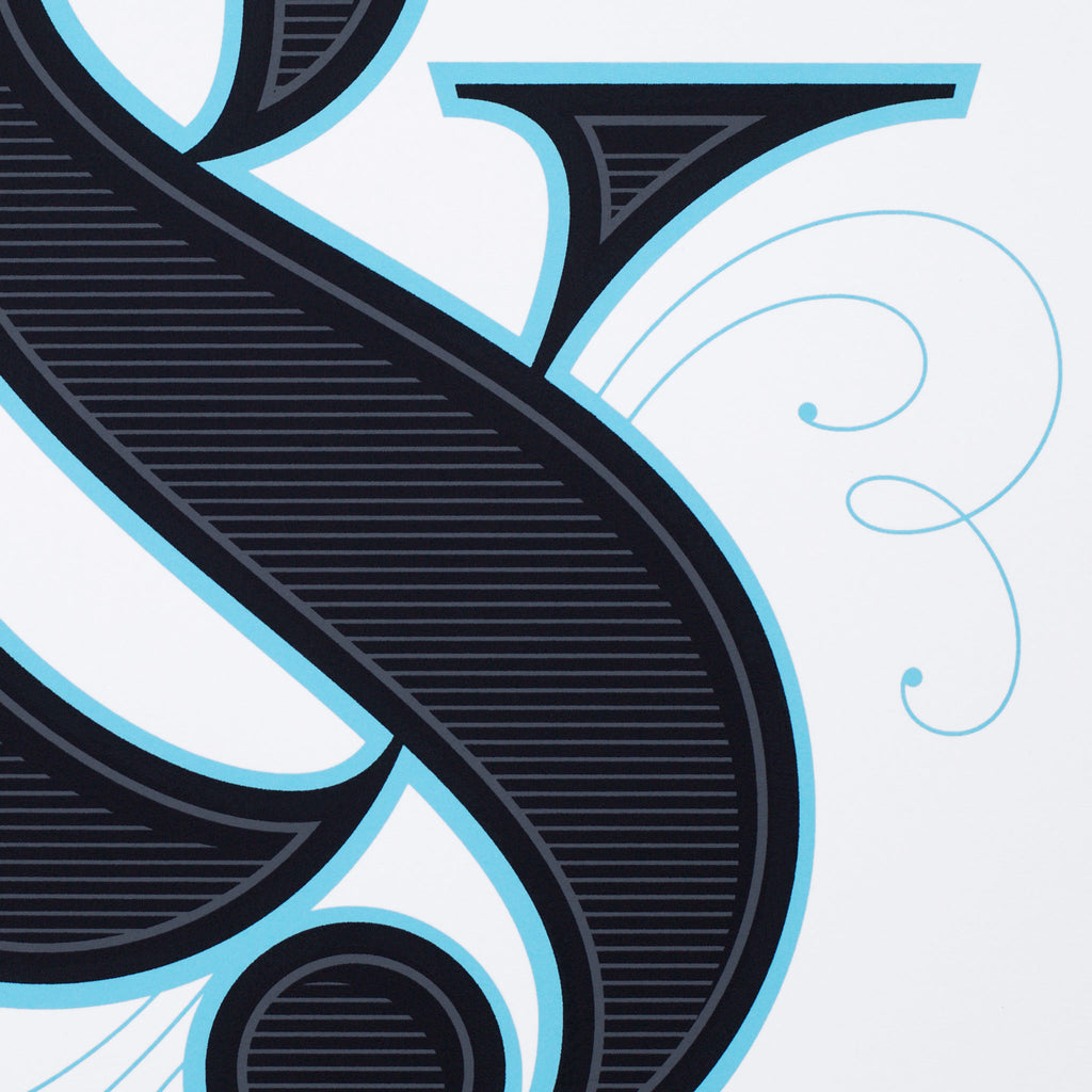 Ampersand  Screen Print