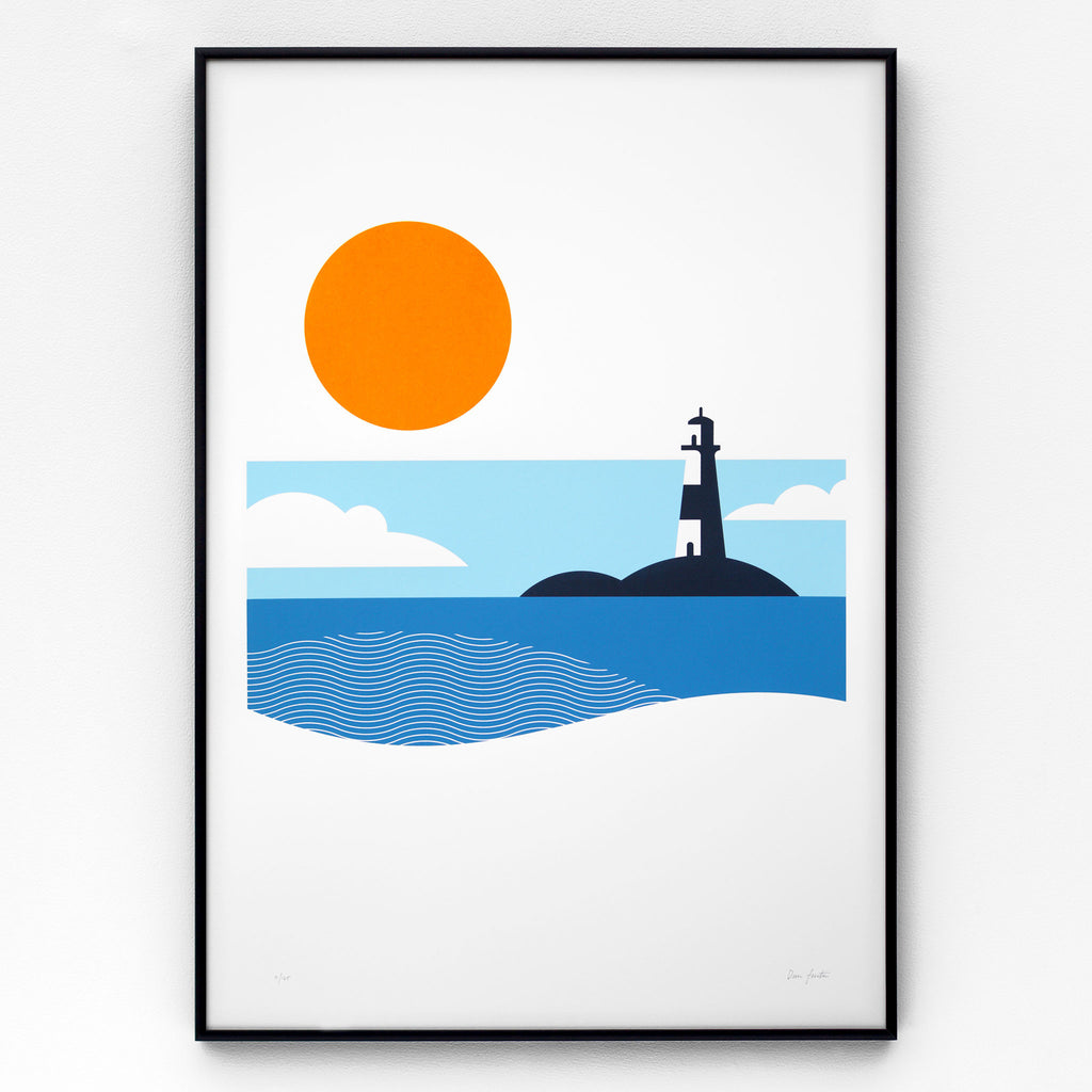 Lighthouse Screen Print