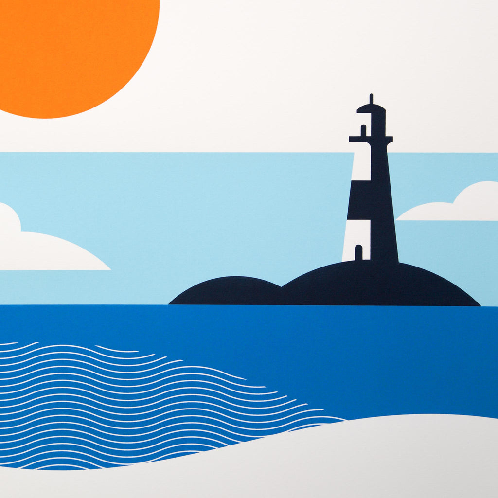 Lighthouse Screen Print