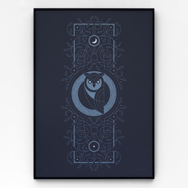 Night Owl Screen Print